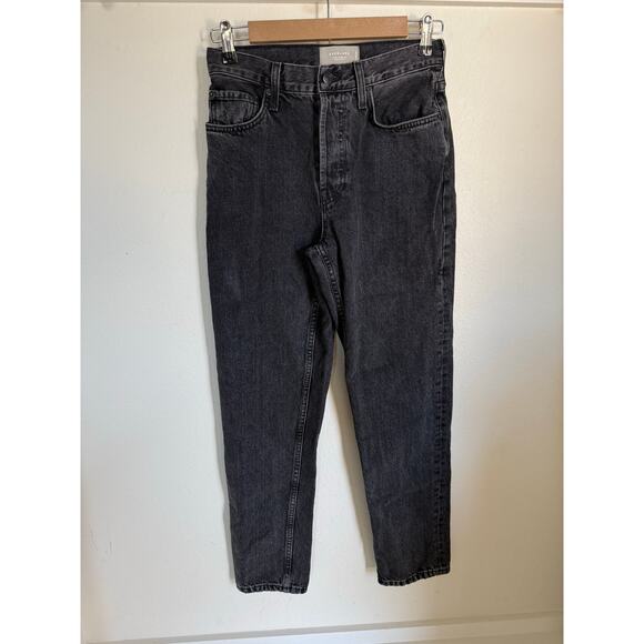 Everlane 90s Cheeky Straight‎ Jeans Organic Cotton Black Women’s Size 26 - Picture 9 of 9
